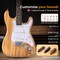 Pyle Electric Guitar and Amp Kit PEGKT400NT - alternate 3