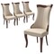 Leisuremod Novara Collection Modern Wooden Dining Chair in Light Taupe, 4PK NC20LTP4 - alternate 1