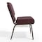 Flash Furniture Plum Fabric Church Chair, PK4 4-FD-CH0221-4-GV-005-BAS-GG - alternate 5