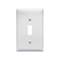 Legrand TradeMaster Wallplate, 3-5/16 in L, 5.062 in W, 1 -Gang, Nylon, White TPJ1W - alternate 3