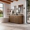 James Martin Vanities Brookfield 72 in. Double Vanity, Honey Oak w/ 3 CM Eternal Jasmine Pearl Silestone Top 547-V72-HNO-FEJP - alternate 5