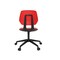 Safco Task Chair, Red, Blk, Polyurethane, Swivel 7825RD - alternate 2