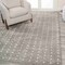 Jonathan Y Pele Modern Geometric Dot Shag Gray/Ivory 4 ft. x 6 ft. Area Rug MOH400B-4 - alternate 3