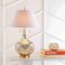 Jonathan Y Highland 30.75" Gourd Glass LED Table Lamp, Mercury Silver/Gold JYL6206A - alternate 6