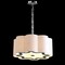 Jonathan Y Coquille 4-Light 20" Adjustable Scalloped Shade Metal LED Pendant, Chrome/White JYL9504A - alternate 9
