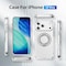 Alpha Digital iPhone 17 PRO Case w/ Magnetic Ring Stand- Full Protection, Soft Flex -360 shockproof IP17PR-CLEAR - alternate 4