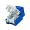 Monoprice Datacom Jack, Cat6, Tooless, Blue 1040 - alternate 4