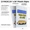 Signmission Fudge Puppies, Plastic Signs Only 24 Inch x 36 Inch, Corrugated Plastic, 2PK CSB-2436-2PACK-Fudge Puppies - alternate 2