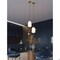 Afx Olivia 7in LED Pendant - Light Antique Brass OLIP07LAJUDLB - alternate 5