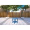 Homeroots 15" Blue Plastic Outdoor Side Table 543739 - alternate 3