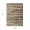 Homeroots 5' X 8' Taupe Copper And Green Striped Washable Indoor Outdoor Area Rug 597296 - alternate 7