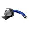 Hps Performance Air Intake Kit with Heat Shield, Blue,  827-721BL - alternate 13