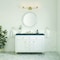 James Martin Vanities Chicago 48in Single Vanity, Glossy White, w/ 3 CM Parisien Bleu Silestone Top 503-V48-GW-FPBL - alternate 6