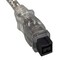 Sanoxy 6ft IEEE 1394b FireWire 800 9-pin to 6-pin, Clear SNX-CBL-LDR-FW102-C106 - alternate 2