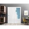 Sartodoors Sliding Closet Bypass Doors, Planum 0010 Primed, Sturdy Rails Moldings Trims Hardware Set, Wood Sol PLANUM0010DBD-PRI-5696 - alternate 1