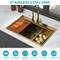 Wrightmaster 36 in. Drop-in Single Bowl 16-Gauge Stainless Steel Workstation Kitchen Sink with Accessories ZOR-P362398 - alternate 6