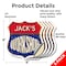 Signmission Jack's Workshop, 6 inch X 6 inch, Vinyl Decal, 5PK SHI-D-5PACK-6-489-JACK - alternate 3