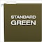 Pendaflex Recycled Hanging Folders, Letter Size, Standard Green, 1/5 Cut, Box of 25, 25PK PFX 81602 - alternate 3