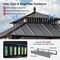 Sunjoy Kingston 10x10 Gazebo with Metal Roof, Curtain, and Netting - Woodgrain Aluminum Posts A10204362000 - alternate 6