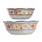 Gibson Home Gibson Elite Luxembourg 2 Piece Floral Hand Painted Round Stoneware Bowl Set 92996.02R - alternate 5