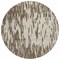Homeroots 8' Brown And Ivory Round Abstract Washable Indoor Outdoor Area Rug 612643 - alternate 5