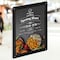 Azar Displays Black Window Sign Holder Frame with Suction Cups 11in x 17in 106698-BLK - alternate 2
