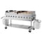 Koolmore 72 in. 10-Burner Commercial Outdoor Propane Gas Grill with Two 36 in. Griddles in Stainless-Steel,  CGKIT7-G36G36 - alternate 9