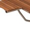 Homeroots 14" X 30" Brown Teak Rectangular Shower Bench 549340 - alternate 4