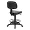 Office Star Products DC Series Sculptured Vinyl Drafting Chair, Black DC517V - alternate 6