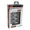 Performance Tool 8 pc. Screw Extractor Set, Broken Screw Remover, Carbon Steel, Storage Case W2968 - alternate 5