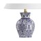 Jonathan Y Xia 21 in. Ceramic/Iron Classic Modern LED Table Lamp, Blue, 2PK JYL6606A-SET2 - alternate 7