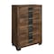 Global Furniture Usa Modern Optimus Brown/Black Chest OPTIMUS-BRWN/BLK-CH - alternate 3