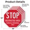 Signmission Stop Restricted Area Surgical Perso, 10 inch X 10 inch, Aluminum Metal Signs, 5PK OC-A-5Pack-10-181 - alternate 3