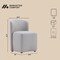 Manhattan Comfort Hearth Upholstered Side Chair in Light Gray DC1539-2 - alternate 5