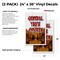 Signmission General Tso's Chicken, Vinyl Decals Only 24 Inch x 36 Inch, Vinyl Decal, 2PK DSB-2436-2PACK-General Tso's Chicken - alternate 2