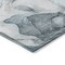 Homeroots 2' X 3' Teal Abstract Washable Non Skid Indoor Outdoor Area Rug 559532 - alternate 4