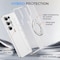 Alpha Digital Galaxy S25 ULTRA Case w/ Magnet Ring Stand- Full Protection, Soft Flex-360 shockproof S25U-CLEAR - alternate 5