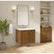 James Martin Vanities Laurent 30" Single Vanity, Honey Oak w/ 3 CM White Zeus Silestone Top 545-V30-HNO-3WZ - alternate 7