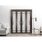 Sartodoors Sliding Closet Double Bi-fold Doors Planum 2112 Solid Core Modern Interior PLANUM2112DBF-CA-96 x 80 (4* 24x80) - alternate 5