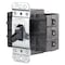 Hubbell Switches and Lighting Control, Motor Disconnect, 3-Pole, 60A 600V, Back and Side Wired HBL7863D - alternate 1