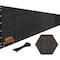 Xpose Safety Privacy Fence Screen 5ft x 50ft, Black, 24PK PS-550BK-24-X - alternate 5