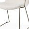 Homeroots Beige and Gold Fabric and Wood Dining Arm Chair 605677 - alternate 4