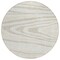 Homeroots 8' Ivory Beige And Taupe Round Faux Bois Washable Indoor Outdoor Area Rug 614487 - alternate 3