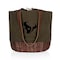 Picnic Time Family Of Brands NFL Houston Texans - Coronado Canvas and Willow Basket Tote 203-00-140-134-2 - alternate 1