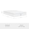 Martha Stewart SleepComplete 12 Inch Full Medium Dual-Action Cooling Gel and Green Tea Memory Foam Mattress CL-MODD-12F-MS - alternate 11