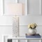 Jonathan Y Daniel 30.5 in. Seashell/Crystal LED Table Lamp, Cream JYL1048A - alternate 5