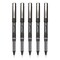 Pilot Precise V5 Rollerball Pen, Stick, Extra-Fine 0.5 mm, Black Ink, Black/Clear Barrel, 5PK 26010 - alternate 3