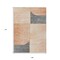 Homeroots 9' X 12' Coral Peach And Gray Abstract Washable Indoor Outdoor Area Rug 582900 - alternate 5