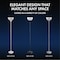 Newhouse Lighting 71 in. Black Floor Lamp NHFL-CH-BK - alternate 8