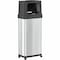 Hls Commercial 24 gal Rectangular Indoor Metal Can, Silver, Push Door, Stainless Steel, 11 in HLS24DPO - alternate 1